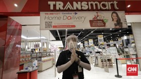 FOTO: Persiapan Protokol Kesehatan Trans Studio Mall Cibubur