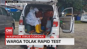 VIDEO: Warga di Manado Tolak Rapid Test
