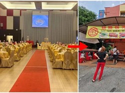 Gedung Pesta Diubah Jadi Gerai Chicken Rice Demi Gaji Pegawai
