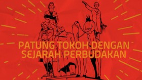 INFOGRAFIS: Patung Tokoh dengan Sejarah Perbudakan