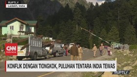 VIDEO: Konflik Dengan Tiongkok, Puluhan Tentara India Tewas