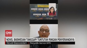 VIDEO: Novel Baswedan Tanggapi Tuntutan Ringan Penyerangnya