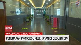 VIDEO: Penerapan Protokol Kesehatan di Gedung DPR