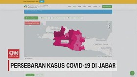 VIDEO: Persebaran Kasus Covid-19 di Jabar