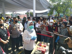 Rapid Test Pedagang Pasar Cibinong Bogor, 4 Orang Reaktif