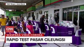 VIDEO: Rapid Test Pasar Cileungsi