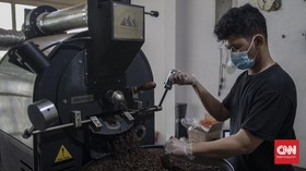 FOTO : Siasat Industri Kopi Bertahan di Tengah Pandemi