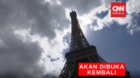 VIDEO: Menara Eiffel Akan Dibuka Kembali