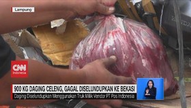 VIDEO: 900 Kg Daging Celeng Gagal Diselundupkan ke Bekasi