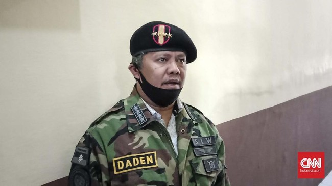 Daden Deniswara, pria yang mengaku sebagai Jenderal Bintang Empat pengawal petinggi Sunda Empire.