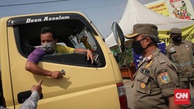 Jakarta Godok Aturan Denda Progresif PSBB Transisi