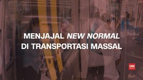 VIDEO: Menjajal New Normal di Transportasi Massal