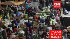 VIDEO: Pasar Makin Padat, Masih Banyak Warga Tak Disiplin