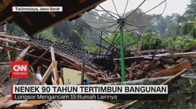 VIDEO: Nenek 90 Tahun Selamat Usai Tertimbun Bangunan