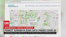 VIDEO: Pemkot Surabaya Buka Data Pasien Covid-19
