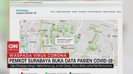 VIDEO: Pemkot Surabaya Buka Data Pasien Covid-19