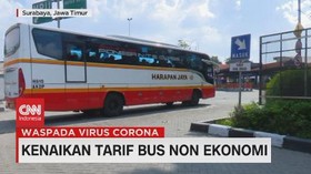 VIDEO: Kenaikan Tarif Bus Non Ekonomi