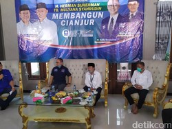 PAN Resmi Usung Herman-Tb  Mulyana di Pilbup Cianjur