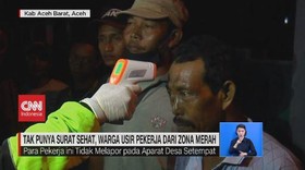 VIDEO: Tak Punya Surat Sehat Corona, Warga Usir Pekerja