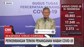 VIDEO: Update Corona 19 Juni: 43.803 Positif, 17.349 Sembuh