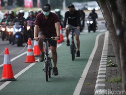 Sudirman-Thamrin Punya Jalur Sepeda, DKTJ Dorong Fasilitas Diperluas