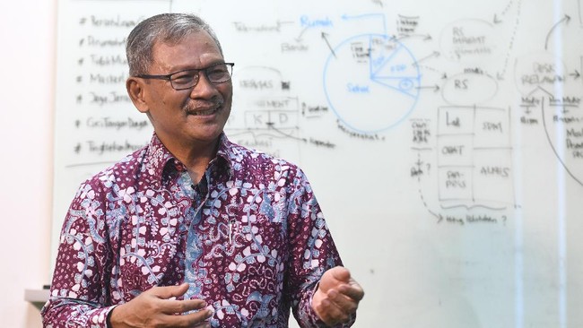 Dirjen Pencegahan dan Pengendalian Penyakit Kementerian Kesehatan yang juga Juru bicara pemerintah untuk penanganan COVID-19 Achmad Yurianto berpose di Graha BNPB, Jakarta, Kamis (18/6/2020). ANTARA FOTO/Hafidz Mubarak A/aww.