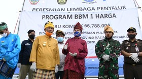 Perdana di 2020, BPH Migas Resmikan BBM 1 Harga di Pulau Maya