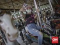 FOTO: Sepi Warga Ibu Kota Saat Wisata Kembali Dibuka