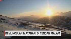 VIDEO: Kemunculan Matahari di Tengah Malam