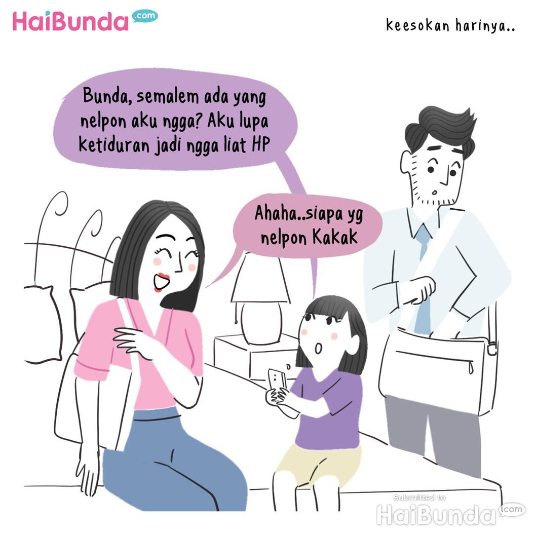 Komik HP baru kakak