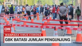 VIDEO: GBK Batasi Jumlah Pengunjung