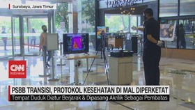 VIDEO: PSBB Transisi, Protokol Kesehatan di Mal Diperketat