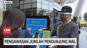 VIDEO: Pengawasan Jumlah Pengunjung Mal