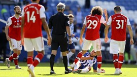 Maupay Soal Ricuh: Pemain Arsenal Banyak Bicara