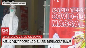 VIDEO: Kasus Positif Covid-19 di Sulsel Meningkat Tajam