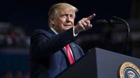 Kampanye Trump Minim Peserta dan Tak Singgung George Floyd