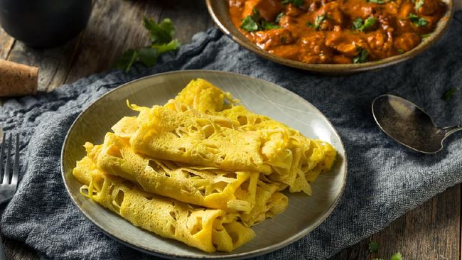 Resep: Roti Jala, Makin Nikmat dengan Kuah Kari