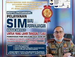 Hari Bhayangkara, Polri Beri SIM Gratis bagi Tenaga Medis-Relawan Corona
