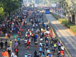 NasDem Minta Anies Evaluasi CFD yang Dipadati Warga Tak Jaga Jarak
