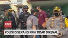 VIDEO: Polisi Diserang Pria Tidak Dikenal