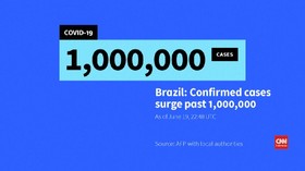 VIDEO: Kasus Positif Covid-19 di Brasil Tembus 1 Juta