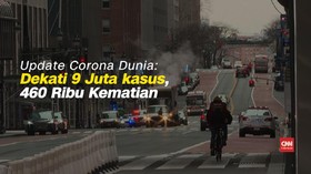 VIDEO: Update Corona Dunia, Kasus Positif Dekati 9 Juta Jiwa