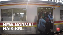VIDEO: New Normal di KRL