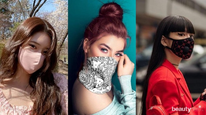 7 Tips Tetap Cantik dan Stylish Memakai Masker Saat Pandemi
