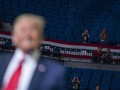 FOTO: Bangku Kosong Saat Kampanye Trump di Tulsa