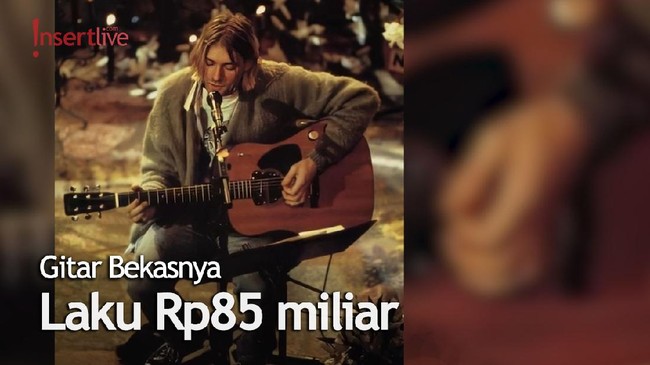Dilelang, Barang-barang Peninggalan Kurt Cobain Laku Miliaran