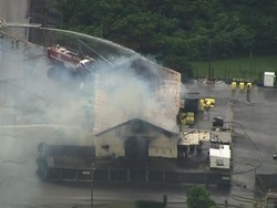 Pangkalan Militer AS di Jepang Kebakaran