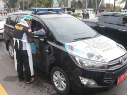 Tes Cepat Corona di Bundaran Besar Palangka Raya, 8 Orang Reaktif