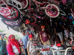 Parahnya Kondisi Penjualan Sepeda di Pasar Rumput, Begini Cerita Pedagangnya