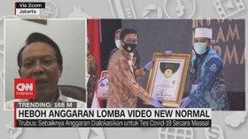 VIDEO: Heboh Anggaran Lomba Video New Normal